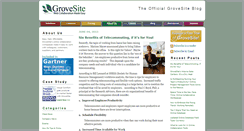 Desktop Screenshot of blogs.grovesite.com