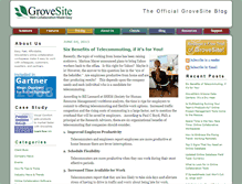 Tablet Screenshot of blogs.grovesite.com